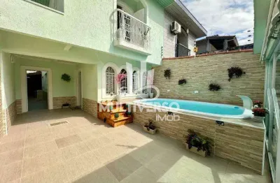 Sobrado à venda, 3 quartos no bairro boqueirão em praia grande