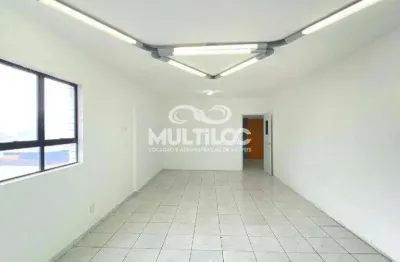 Sala comercial para aluguel, no bairro vila mathias em santos