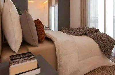 Apartamento com 2 quartos à venda no Estuário, Santos 