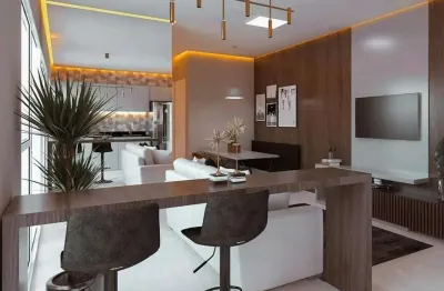 Apartamento garden à venda, 2 quartos no bairro estuário em santos