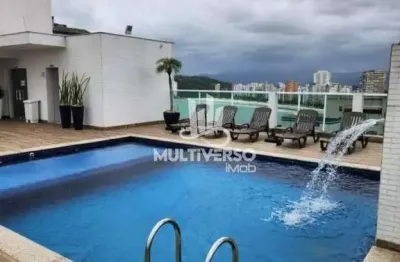 Apartamento com 3 dormitórios à venda, 127 m² por r$ 1.010.000 - itararé - são vicente/sp