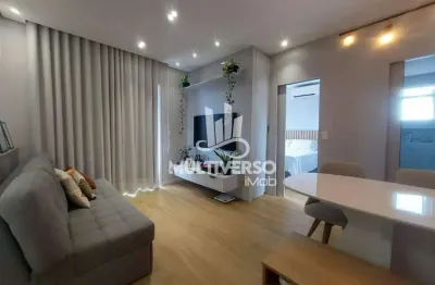 Apartamento à venda, 1 quarto no bairro campo grande em santos