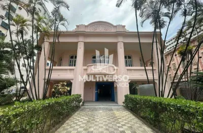 Casa para aluguel, 6 quartos no bairro gonzaga em santos
