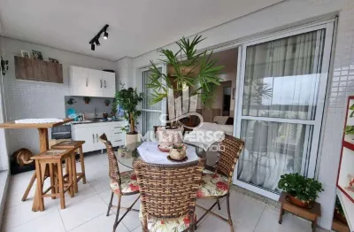 Apartamento à venda, 3 quartos no bairro ponta da praia em santos