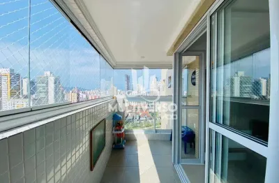 Apartamento sensacional com lazer completo vista livre no campo grande em santos