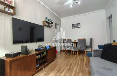 Apartamento 02 dormitórios, embaré, próximo ao mar, 02 banheiros, vaga, ótima localização , r$540.000,00