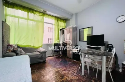 Apartamento com 1 quarto à venda no Pompéia, Santos 