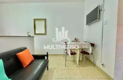 Apartamento à venda, 1 quarto no bairro guilhermina em praia grande