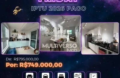 Lindo apartamento vista mar com sacada gourmet ! bairro do maracanã