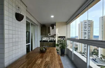 Apartamento à venda, 3 quartos no bairro ponta da praia em santos