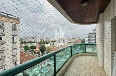 Apartamento à venda, 3 quartos no bairro embaré em santos