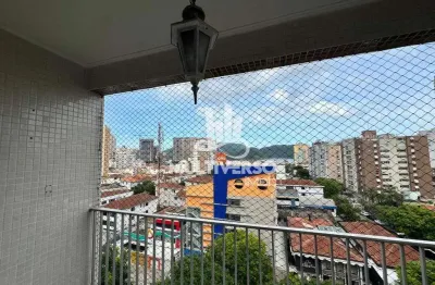 Apartamento para aluguel, 3 quartos no bairro ponta da praia em santos