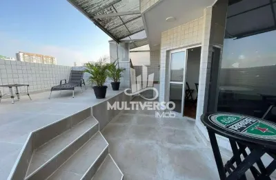 Cobertura com 3 quartos à venda na Vila Mathias, Santos 
