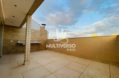 Cobertura à venda, 3 quartos no bairro ponta da praia em santos