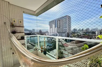 Apartamento à venda, 2 quartos no bairro vila mathias em santos