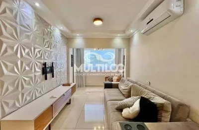 Apartamento 2 dormitórios mobiliado com 68m2 excelente