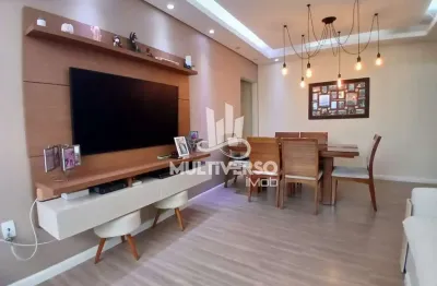 Apartamento amplo 03 dormitórios 02 banheiros 01 vaga de garagem coletiva no gonzaga em santos