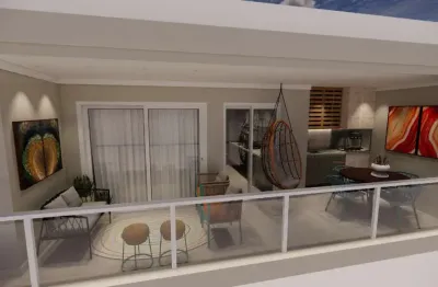 Apartamento à venda, 3 quartos no bairro ponta da praia em santos