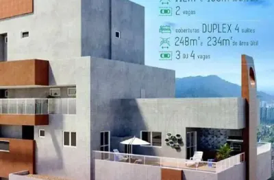 Apartamento à venda, 3 quartos no bairro josé menino em santos