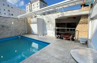 Casa isolada village 3 dormitórios com piscina e churrasqueira 3 vagas no marapé em santos