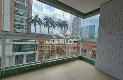 Apartamento para aluguel, 2 quartos no bairro boqueirão em santos