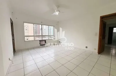 Apartamento amplo 3 dormitórios + dependência na pompéia em santos