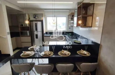 Triplex decorado de 88 m² com 2 suítes na guilhermina, praia grande – venda 600000,00