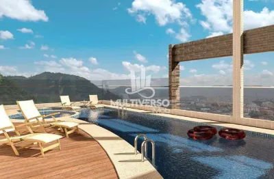 Apartamento com 2 quartos à venda no Marapé, Santos 