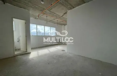 Sala comercial para aluguel, no bairro ponta da praia em santos