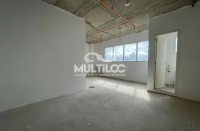 Sala comercial para aluguel, no bairro ponta da praia em santos
