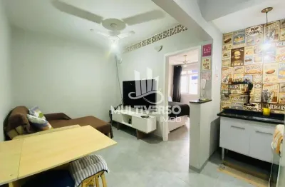 Apartamento com 1 quarto à venda no Embaré, Santos 