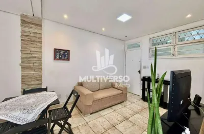 Apartamento à venda, 2 quartos no bairro aparecida em santos