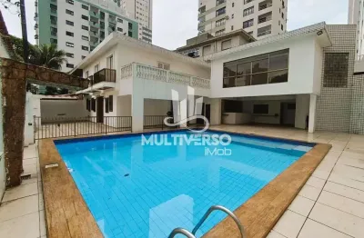 Casa para aluguel, 4 quartos no bairro ponta da praia em santos