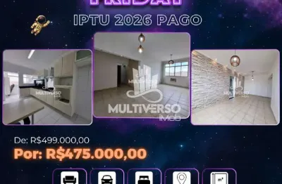 Apartamento com 2 quartos à venda no Estuário, Santos 