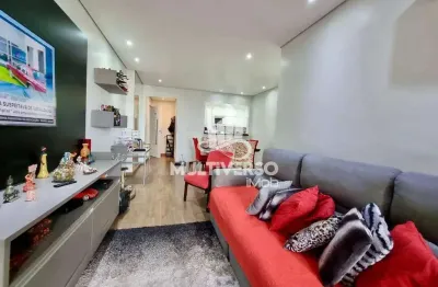 Apartamento à venda, 2 quartos no bairro ponta da praia em santos