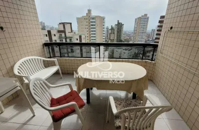 Apartamento mobiliado de 3 quartos com 130 m² na praia grande (tupi) – à venda por r$ 750.000,00
