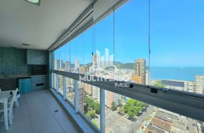 Apartamento à venda, 3 quartos no bairro aparecida em santos