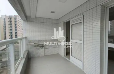 1 quarto com 54m² de conforto, varanda e lazer completo no boqueirão, santos
