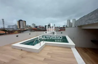 Casa com 3 quartos à venda no Marapé, Santos 