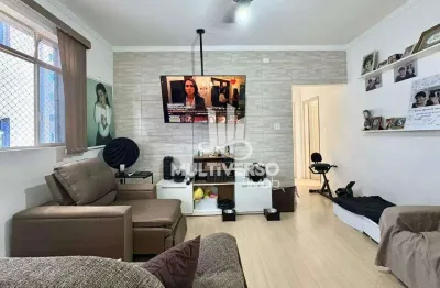 Apartamento 02 dormitórios com vaga coletiva na encruzilhada - santos