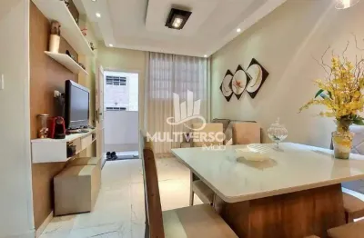 Lindo apartamento 2 dormitórios reformado na quadra da praia pinheiro machado canal 1 em santos