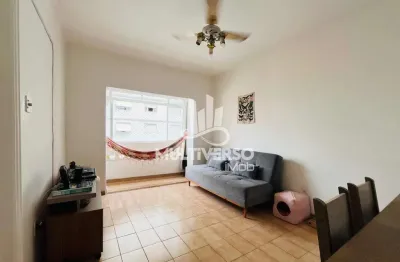 Apartamento de 47 m² em santos (josé menino) – frente, 1 quarto, aceita financiamento