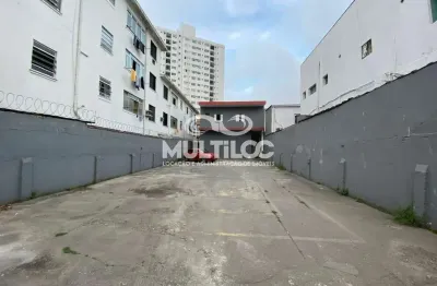 Terreno comercial para alugar no Macuco, Santos 
