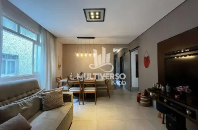 3 dormitórios, escritório e garagem box – campo grande, santos (segundo andar de frente, sem elevador)