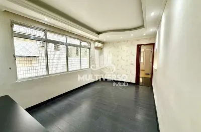 Excelente apartamento 2 dormitórios garagem fechada box na encruzilhada santos