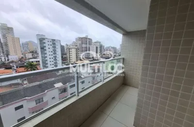 Aluguel: apartamento 2 dorms com suíte e varanda gourmet na guilhermina, praia grande