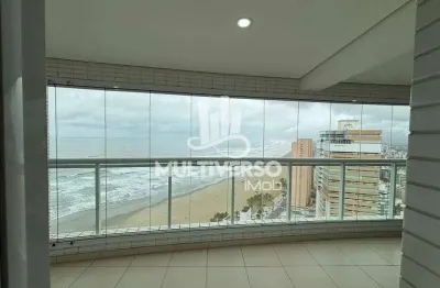 Apartamento 2 dormitórios com vista mar no boqueirão, frente - financiamento sim