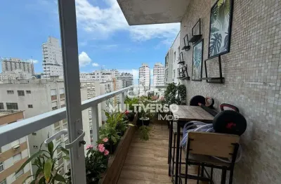 Apartamento com 2 quartos à venda no Gonzaga, Santos 