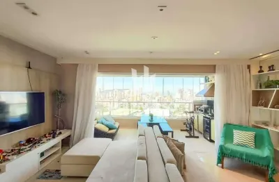 Apartamento com 2 dormitórios lcom lazer completo no bairro do campo grande santos/sp.