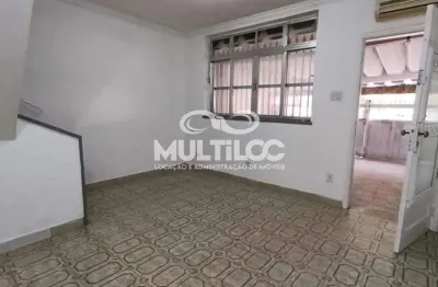 Casa para aluguel, 2 quartos no bairro ponta da praia em santos